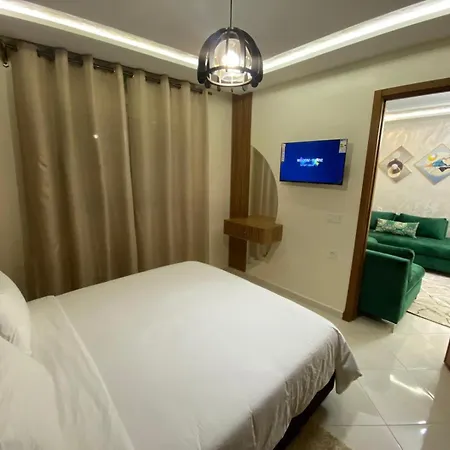 Elite Holiday Home - Luxury & Centric Flat طنجة الغرفة الصورة